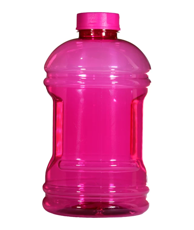 Galão Fit de 1L com pega, na cor rosa