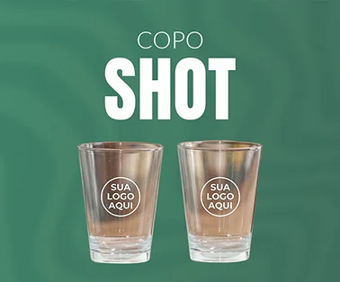 Copo de Shot personalizado da Plastix