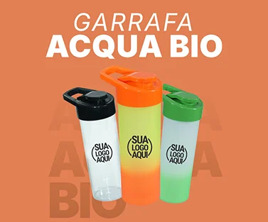 Garrafa Acqua Bio personalizado da Plastix