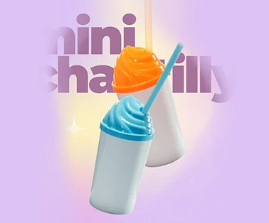 Mini Chantilly personalizado da Plastix